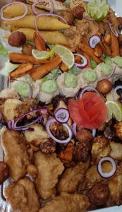 Plateau apéritif 6 personnes de la cantina del caribe