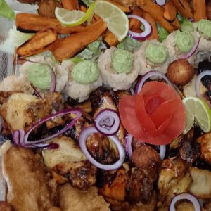 Plateau apéritif 6 personnes de la cantina del caribe